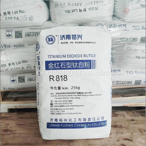 Mikronisierter Titan -Dioxid Rutil R818
